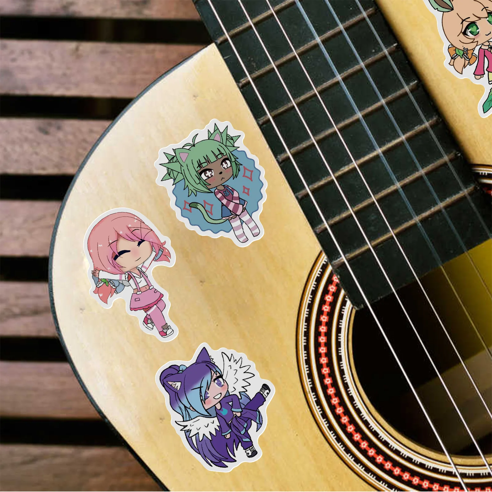 Наклейка с героями мультфильмов gacha life games - Фотография_5