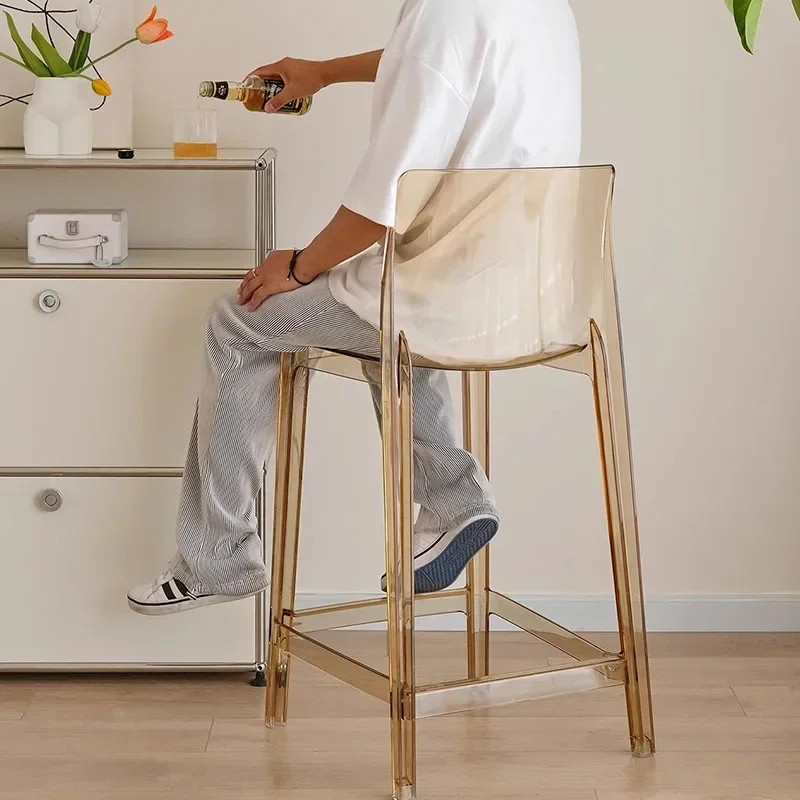 Стул прозрачный стержень - Фотография_2