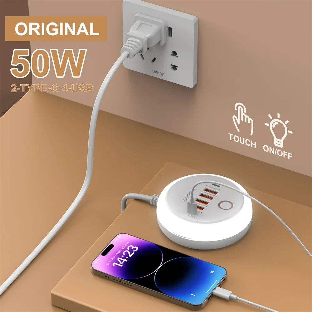 Многопортовая розетка usb c - Фотография_3