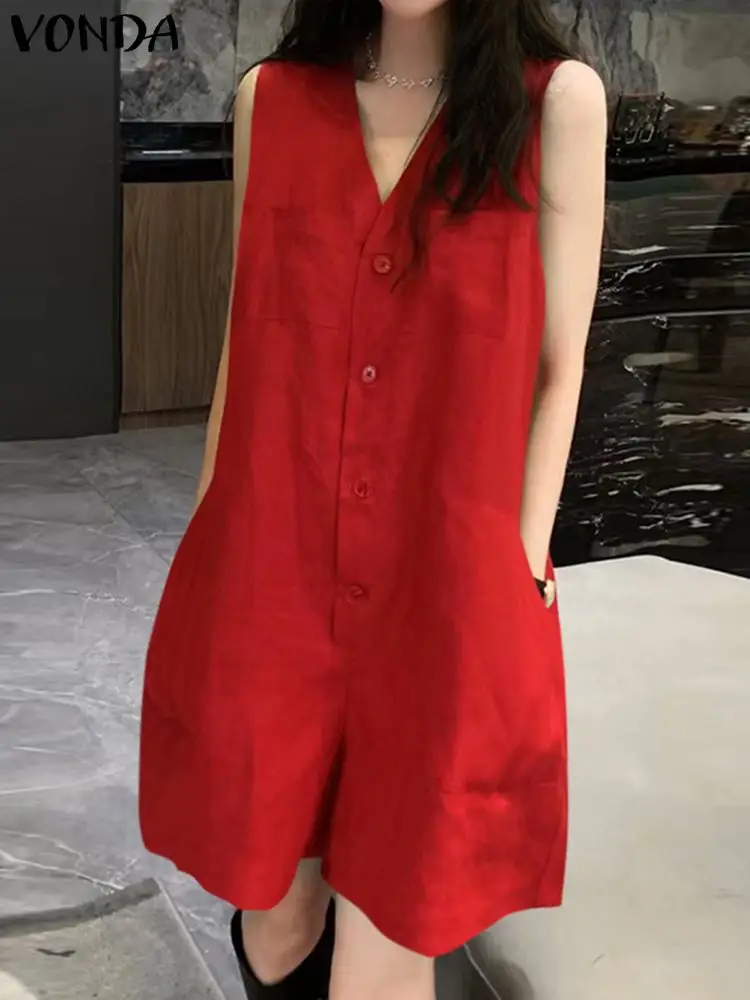 Женские летние короткие комбинезоны