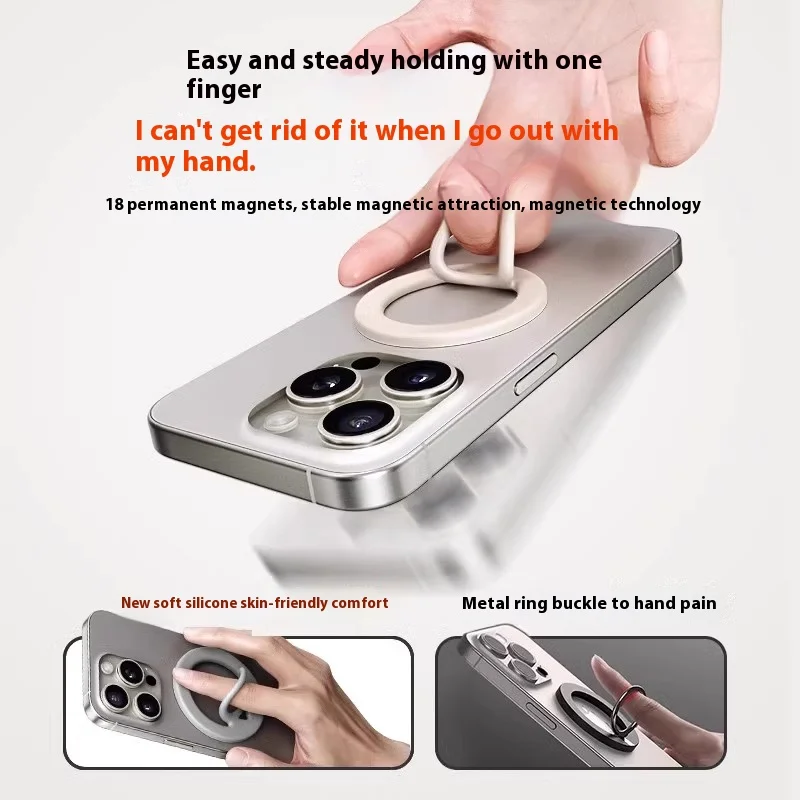 Многоцветный двусторонний магнитный держатель для мобильного телефона