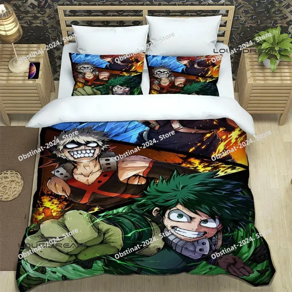 Комплекты постельного белья с героями мультфильмов «my hero academia» - Фотография_3