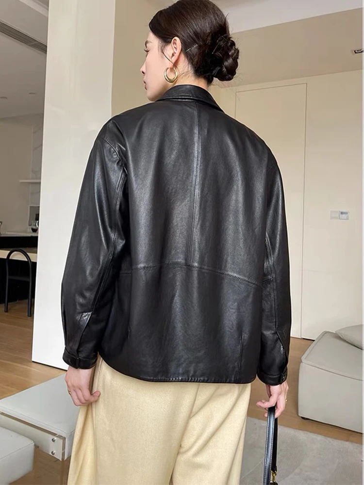 Женская весенняя натуральная овчина - Фотография_2