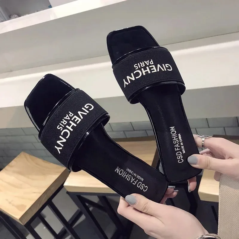 Женские тапочки, брендовые летние