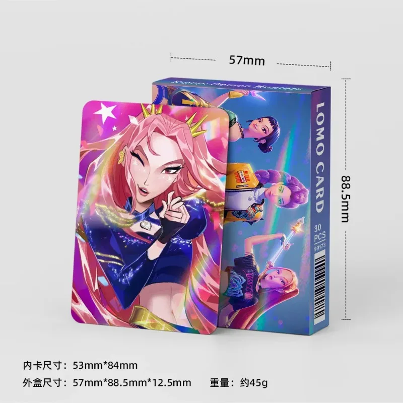 Новые лазерные карты kpop demon hunters 30/55/92 k-pop witch hunt - Фотография_5
