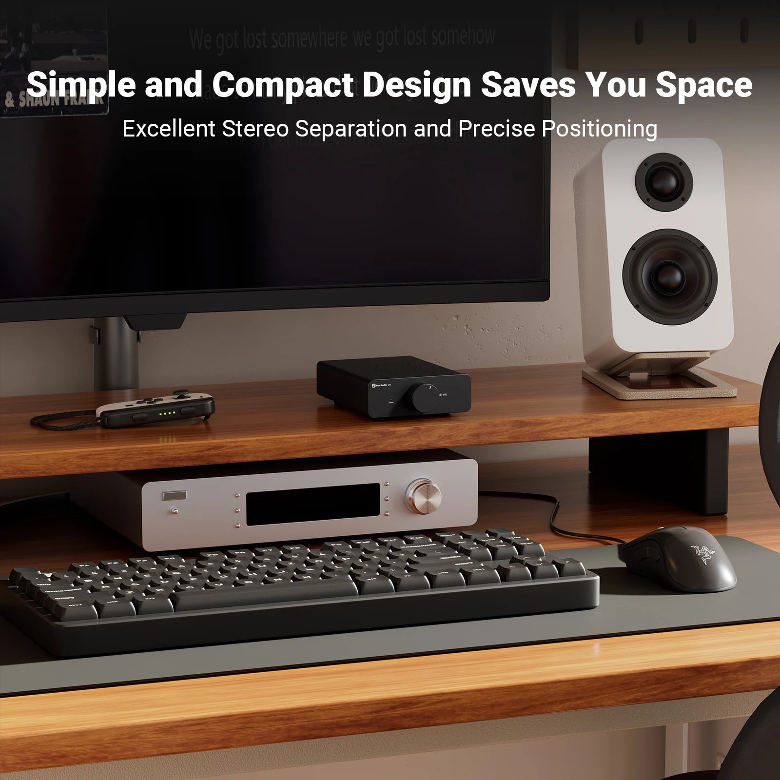 Fosi audio v3 стерео усилитель - Фотография_6