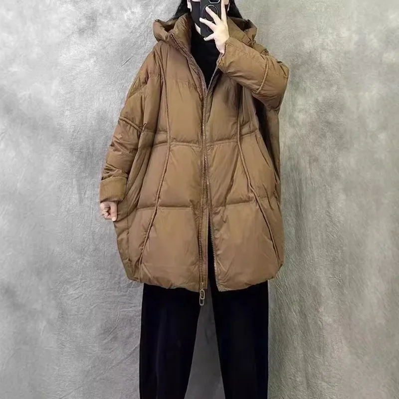 Женское осенне-зимнее верхнее пальто - Фотография_6