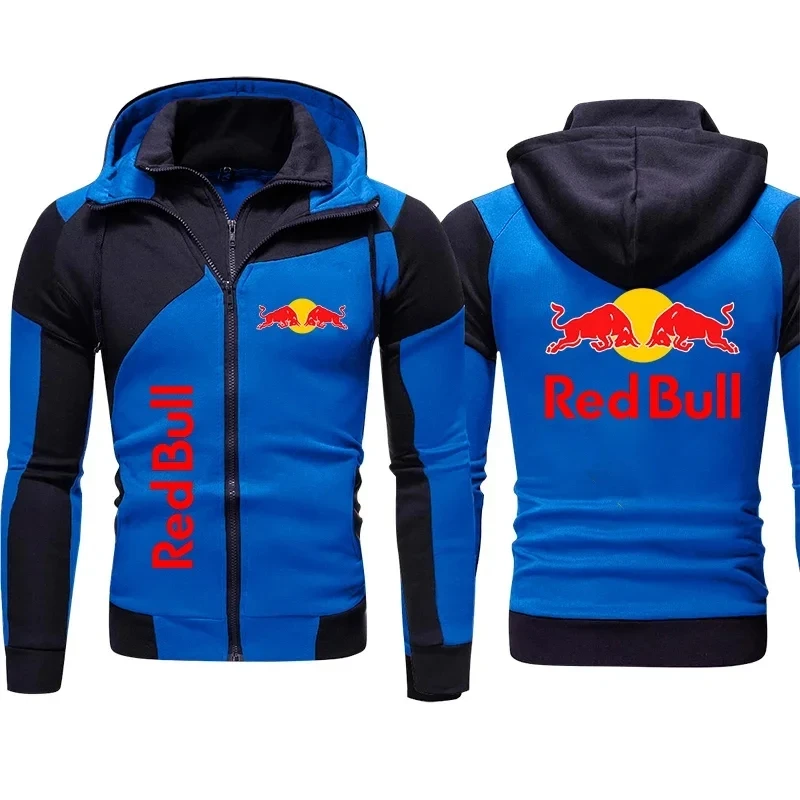 Мотоциклетная куртка с логотипом red bull - Фотография_3