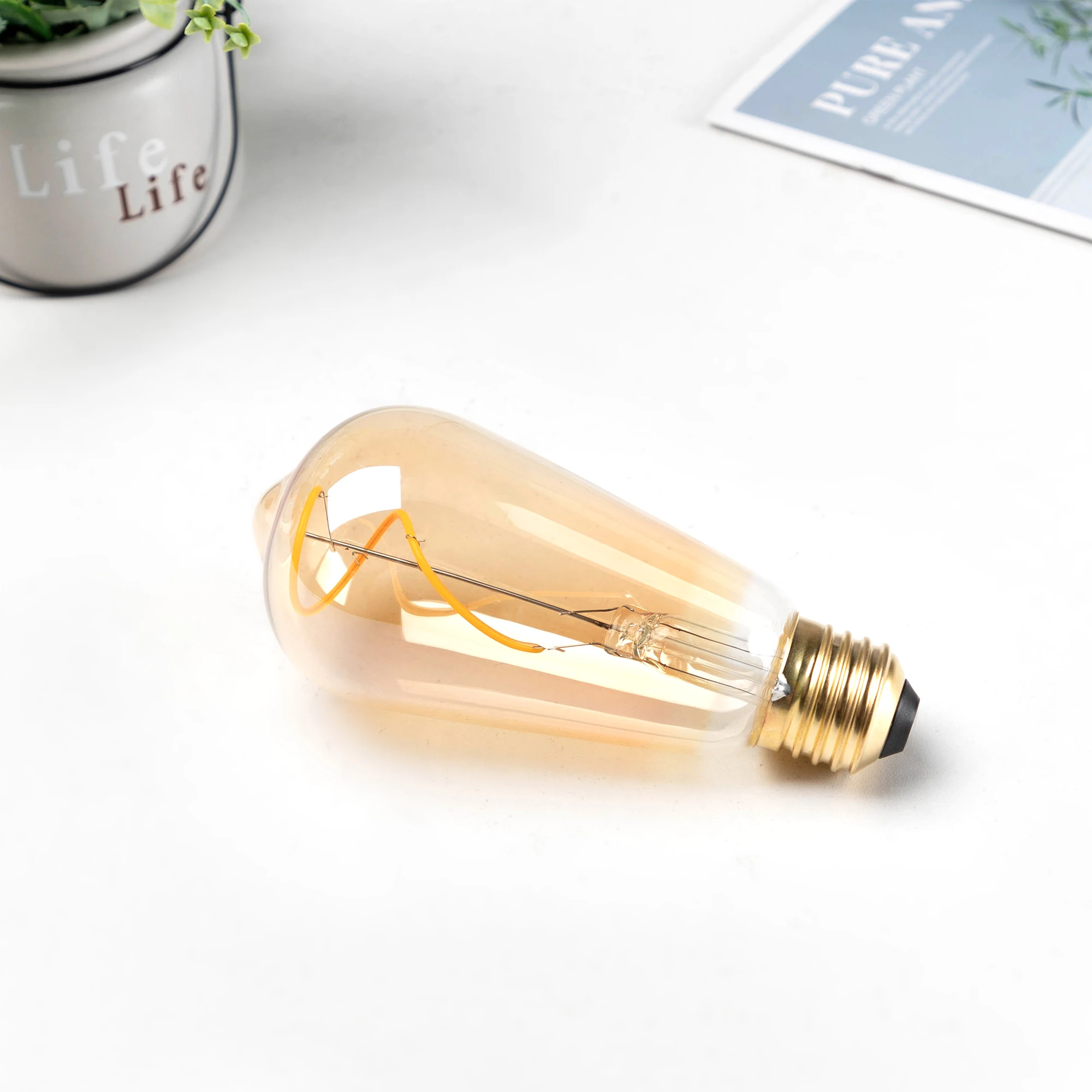 Светодиодная винтажная лампа edison - Фотография_6