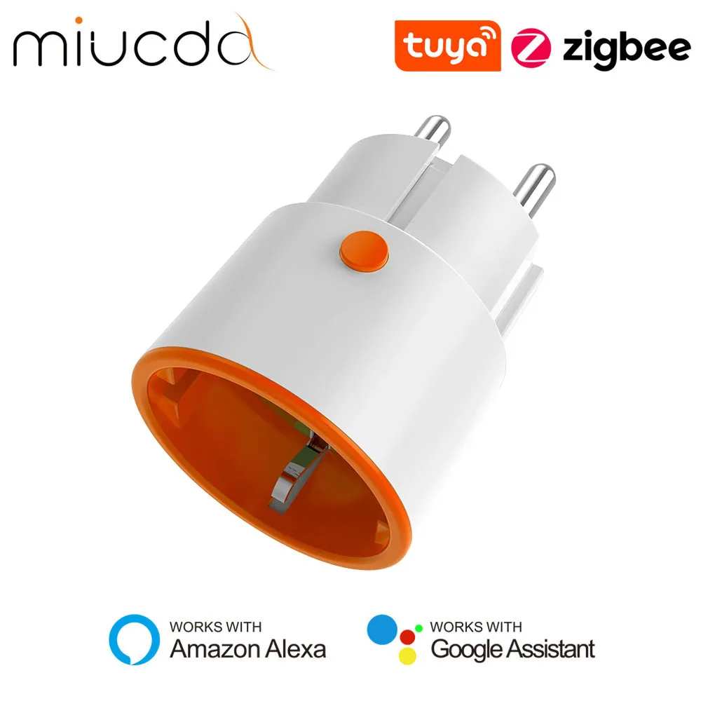 Умная вилка miucda zigbee 3
