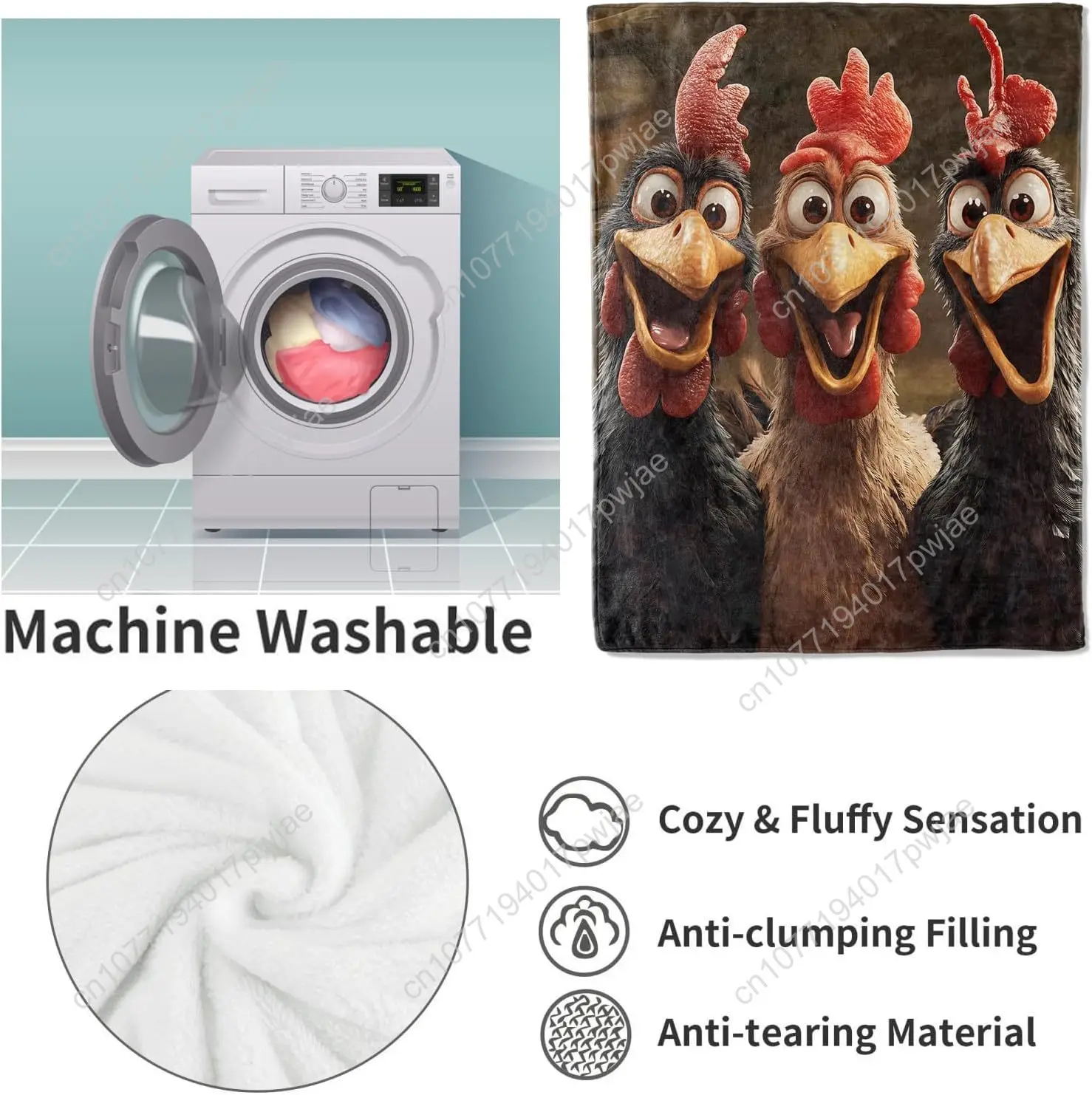 Одеяло с цыплятами - Фотография_3