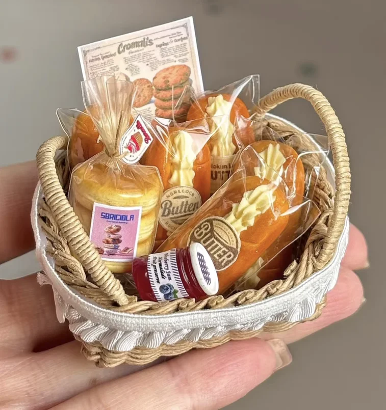 Миниатюрный десерт из глины ручной работы - Фотография_5