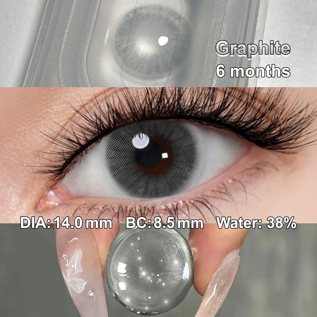 (0,00 ~-8,00) градуированные контактные линзы magister queen - Фотография_2