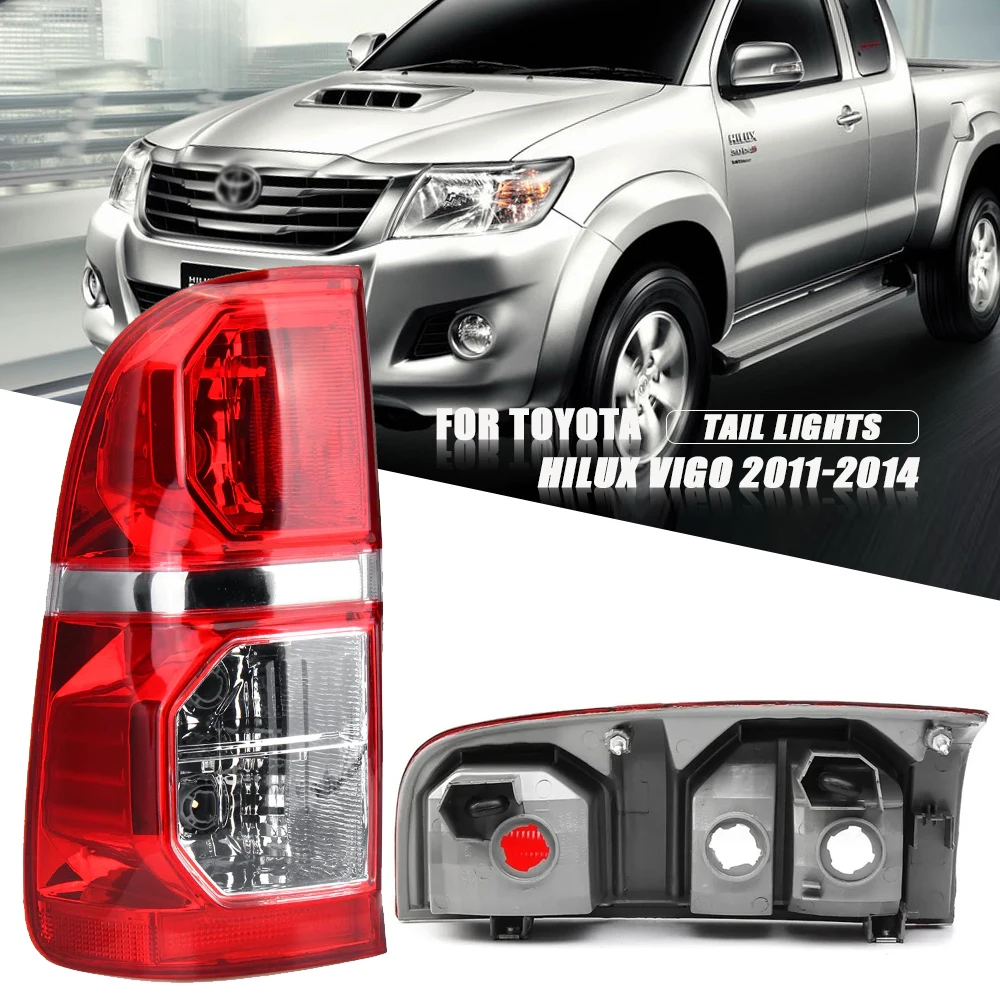 Красный задний фонарь для toyota hilux vigo 2011 2012 2013 2014
