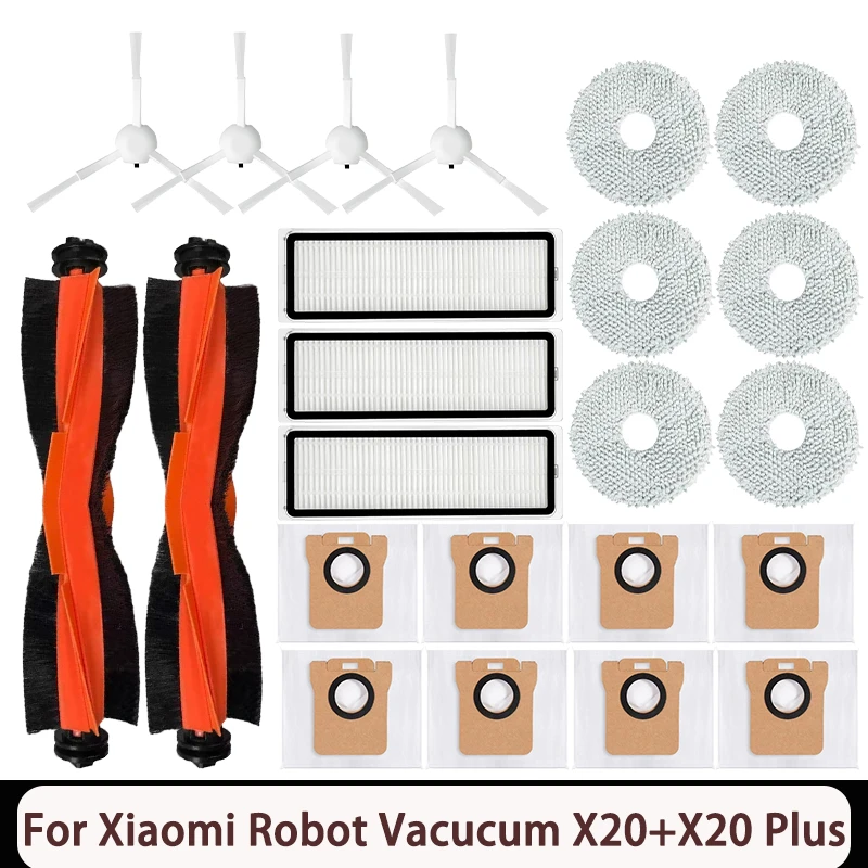 Запчасти для робота-аспиратора xiaomi x20+/x20 plus