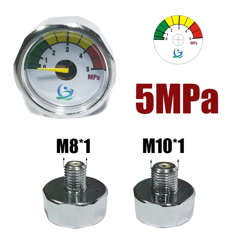 Мини микро манометр 25 мм/1 дюйм - Фотография_5