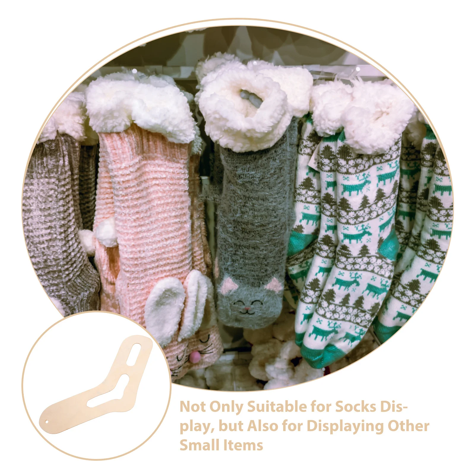 Доска для носков деревянный держатель - Фотография_3