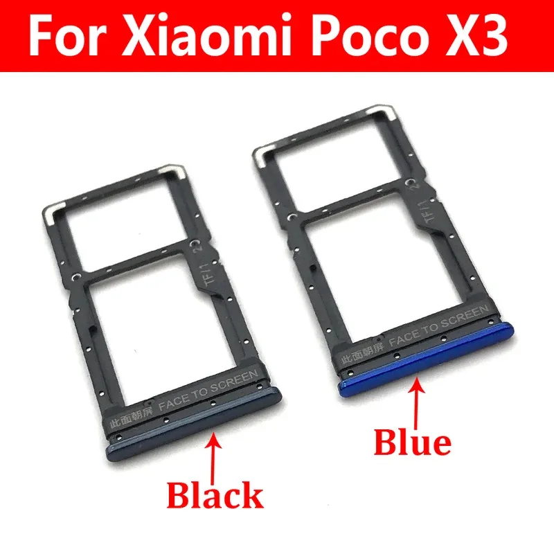 Держатель лотка для sim-карты для xiaomi poco x3 nfc/m3/f3/f2 pro - Фотография_4