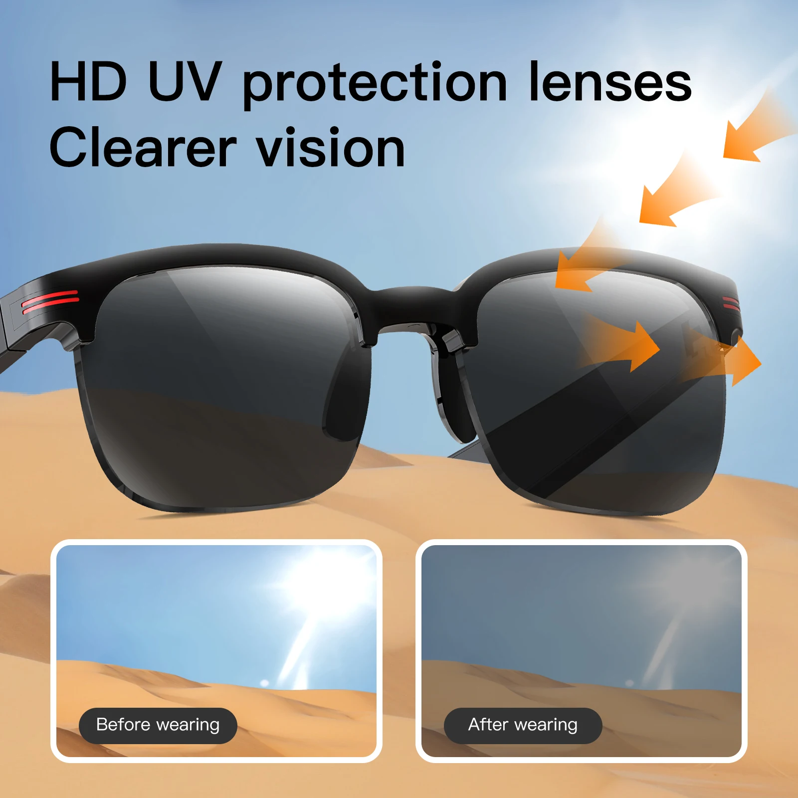 Новые умные bluetooth-очки для бега на открытом воздухе - Фотография_4