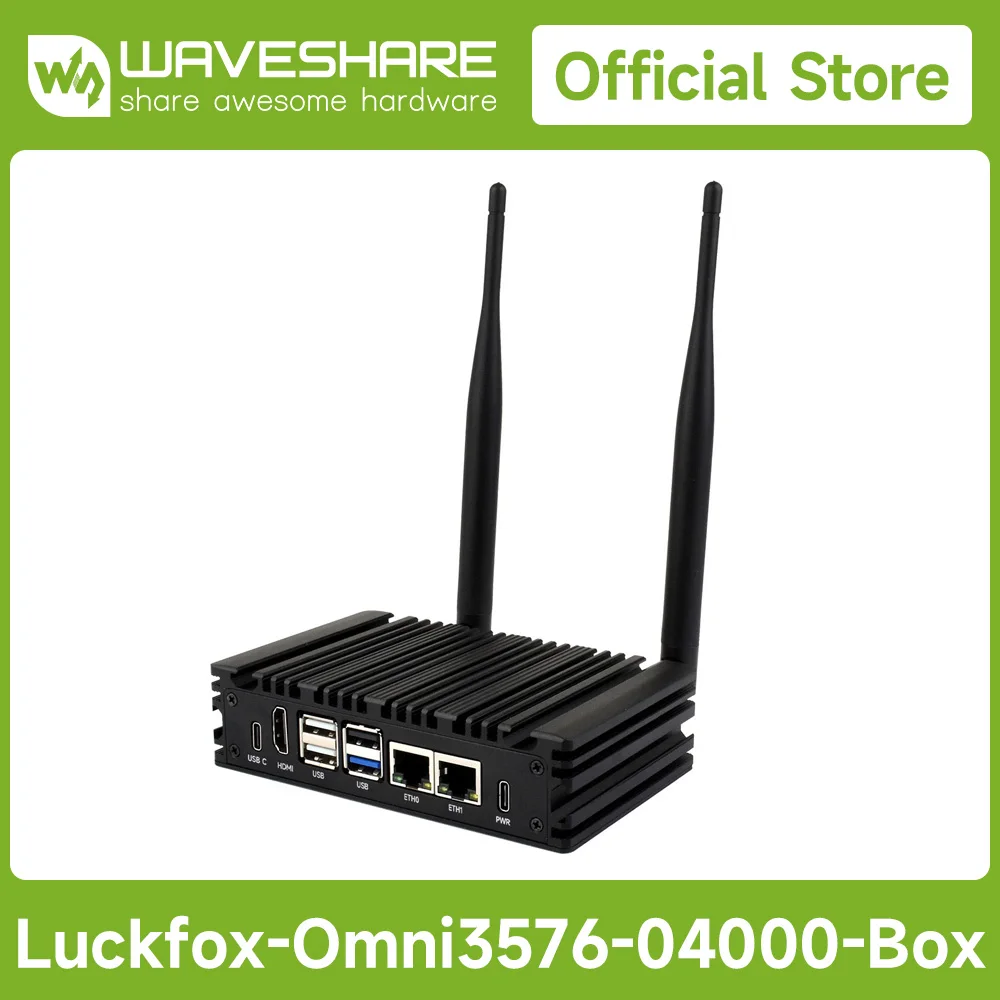 Плата разработки waveshare luckfox core3576 edge computing