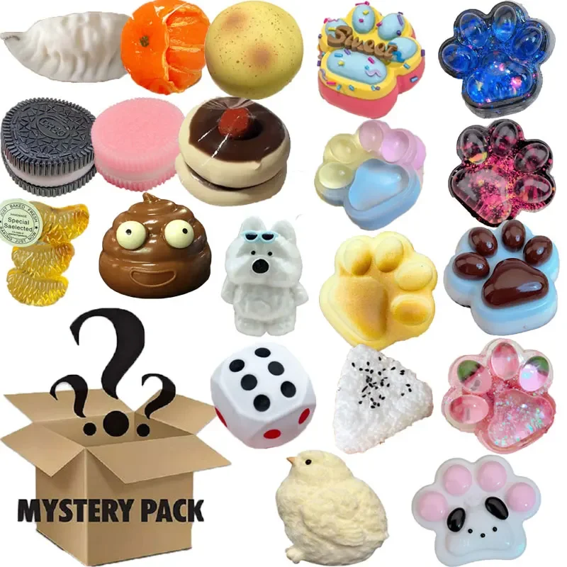 Mystery fidget toys cat paw mysterious - Фотография_4