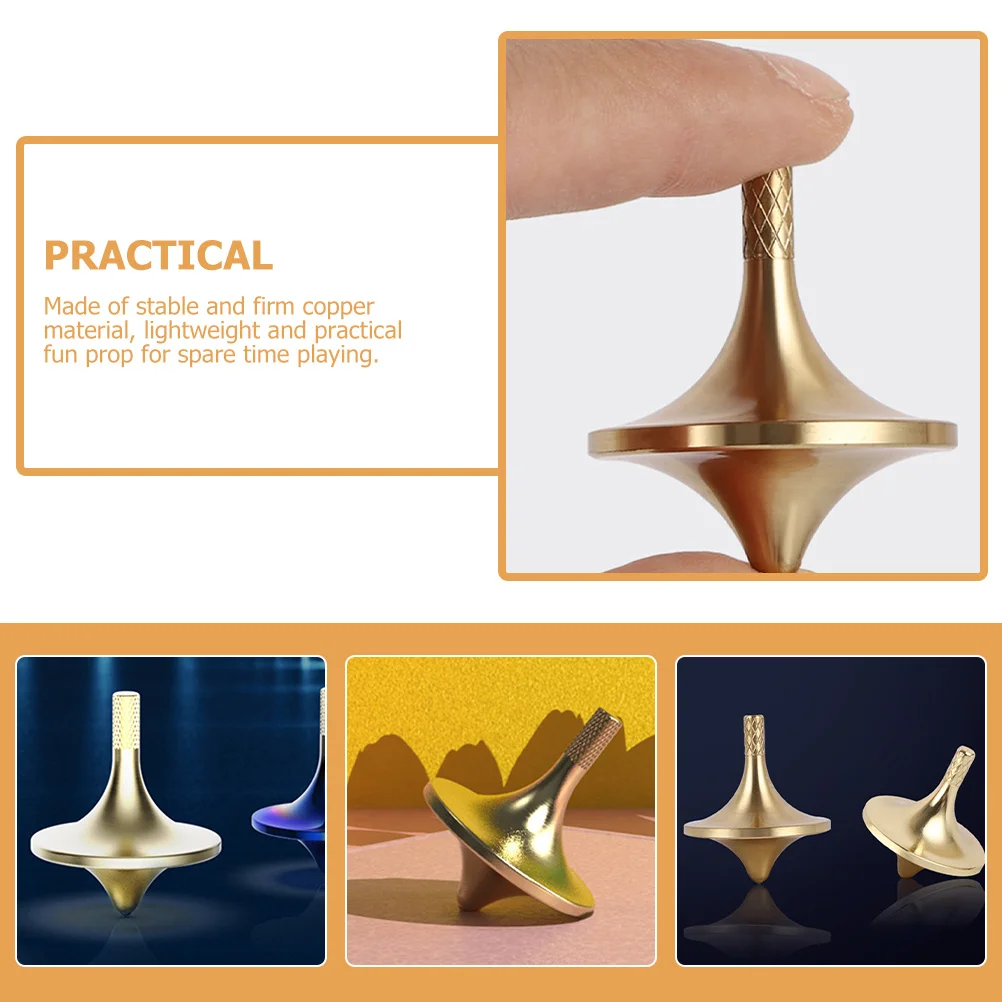 Медный гироскоп, желтый латунный - Фотография_6