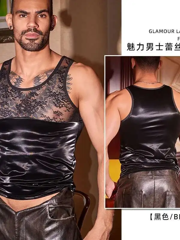 Новый мужской сексуальный черный - Фотография_6