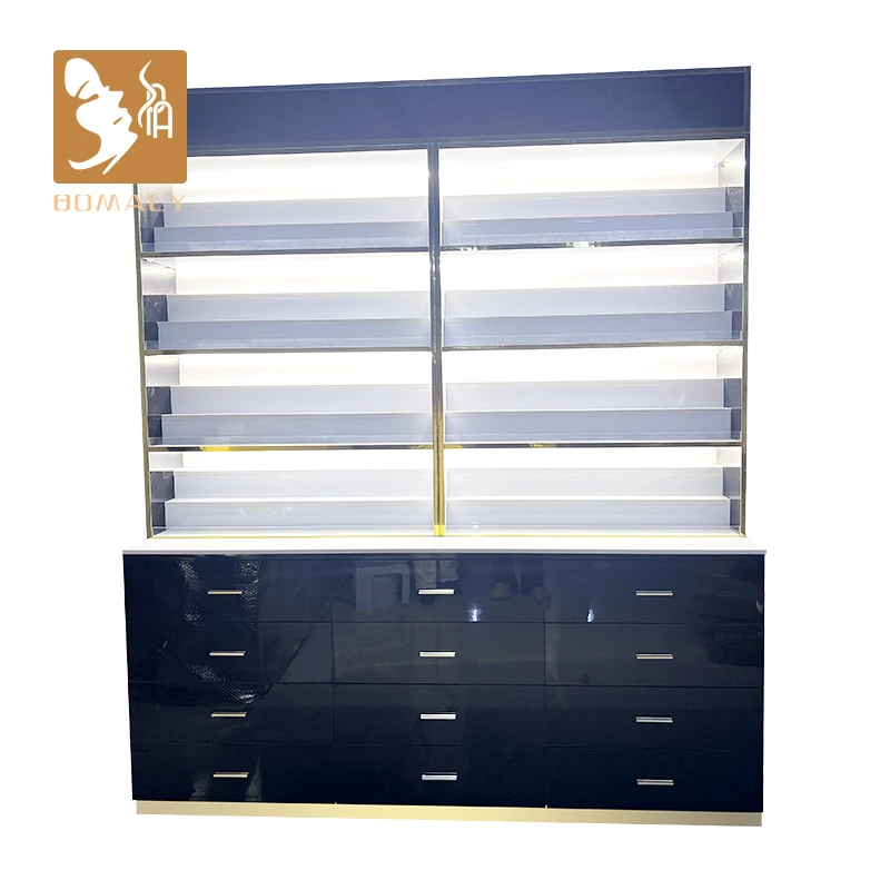 Новейший шкаф для полированного лака для ногтей bomacy