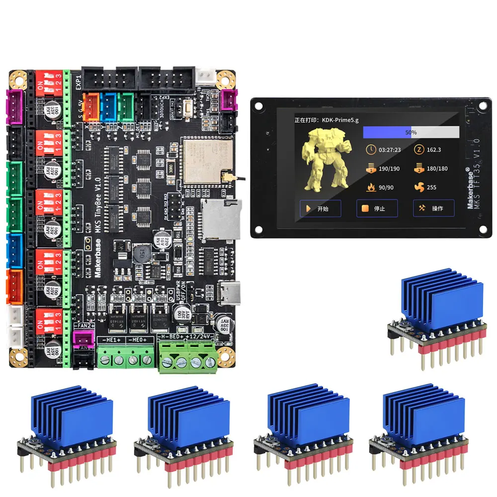 Плата управления для 3d-принтера mks tinybee esp32 mcu