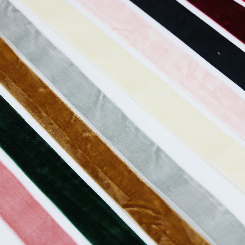 10 мм бархатная лента рождественские - Фотография_2