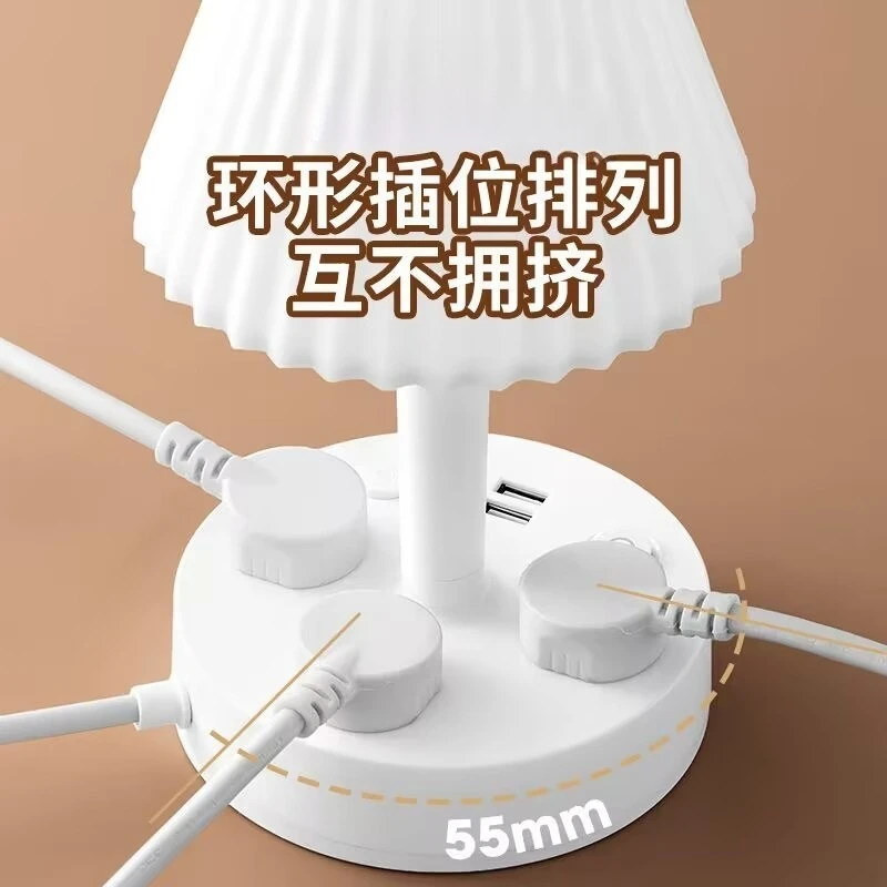 Светодиодная прикроватная настольная лампа для спальни - Фотография_4