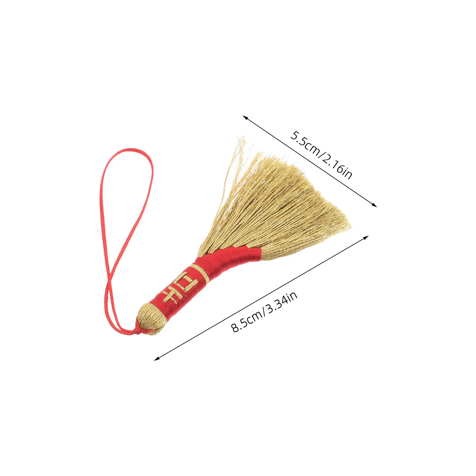 Мини-кисточка, декор для метлы - Фотография_2