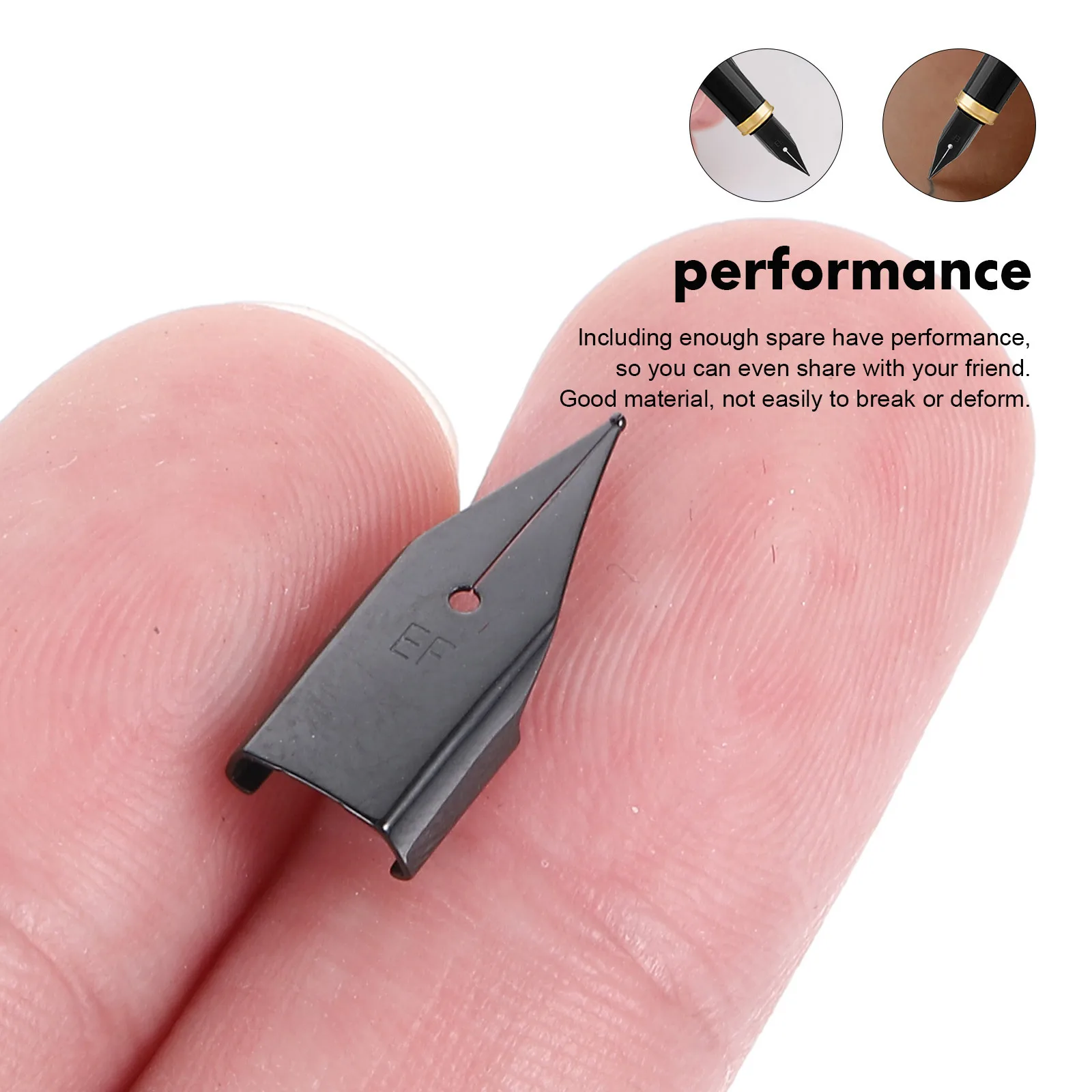 Сменные наконечники для перьевых ручек из нержавеющей стали для студентов - Фотография_6