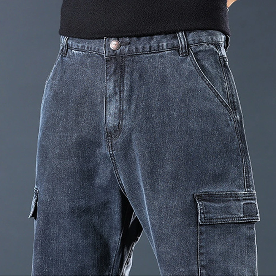 Винтажные прямые джинсы для мужчин 44 - Фотография_4