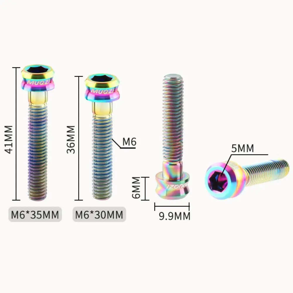 Мм винт верхней крышки выноса велосипеда из титанового сплава - Фотография_5