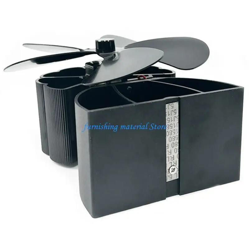 Y5gd вентилятор для дровяной печи с 5 лопастями и датчиком температуры