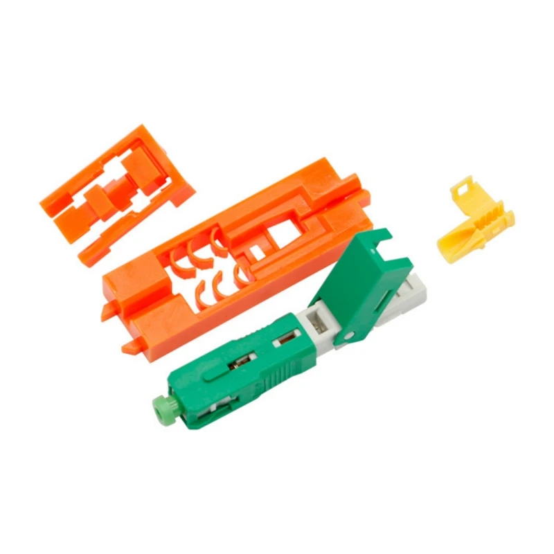 Разъем summitek sc apc type g652d/g657a1/g657a2 тип оптоволокна 3 - Фотография_3