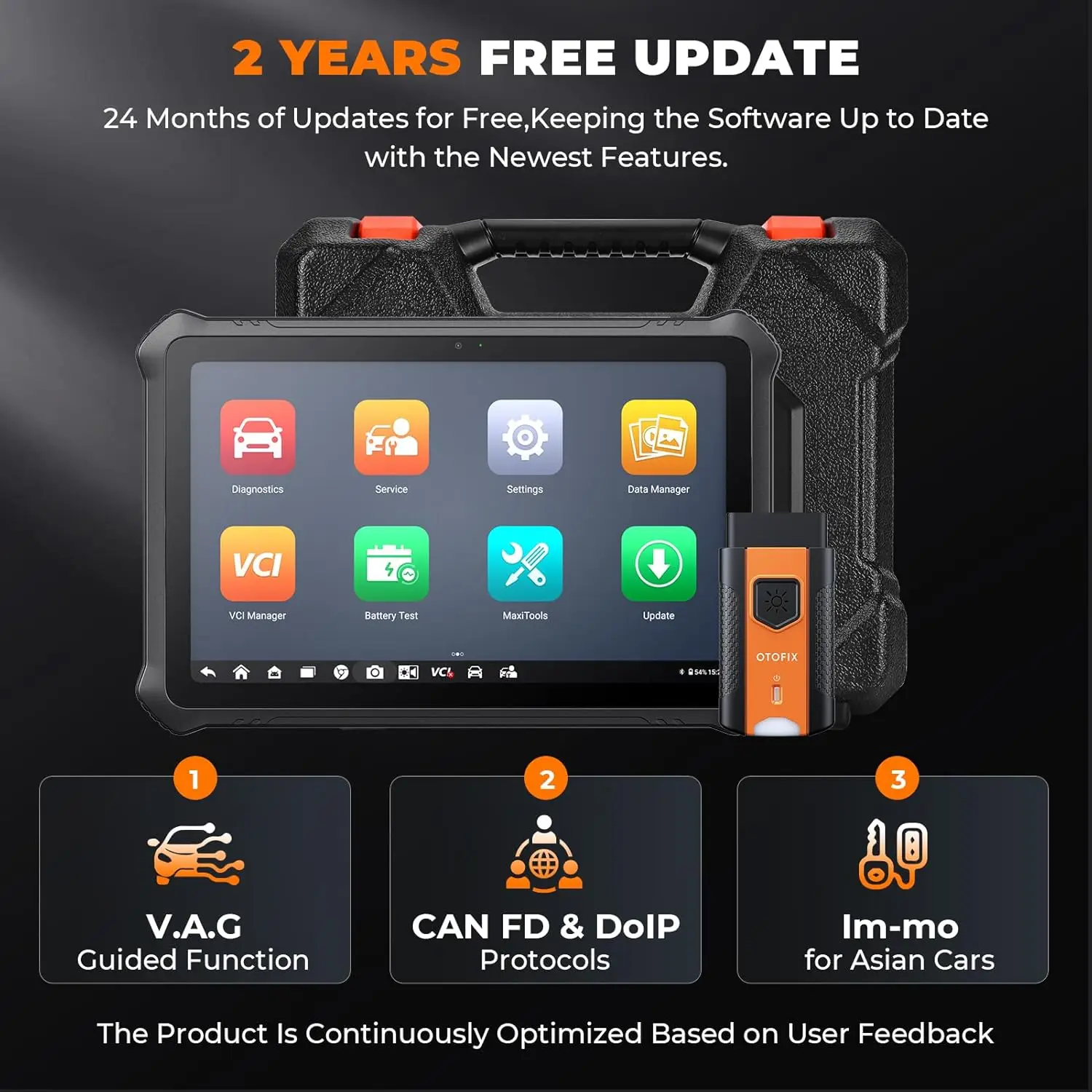 Диагностический сканер otofix d1 pros - Фотография_6