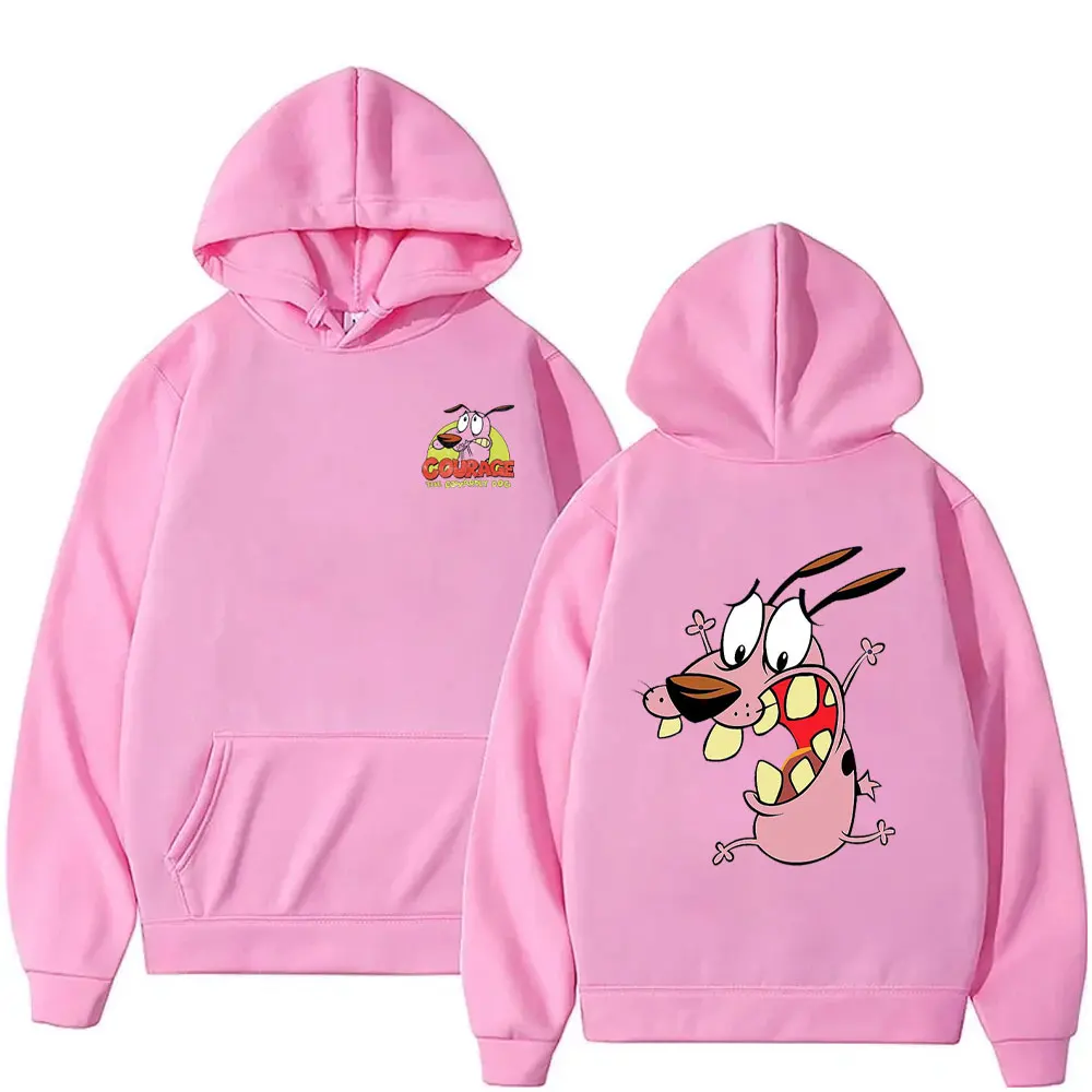 Классический свитшот с логотипом courage the cowardly dog