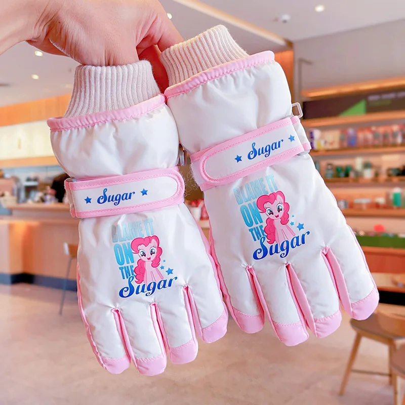 Зимние детские лыжные перчатки для моего пони от 5 до 12 лет - Фотография_3