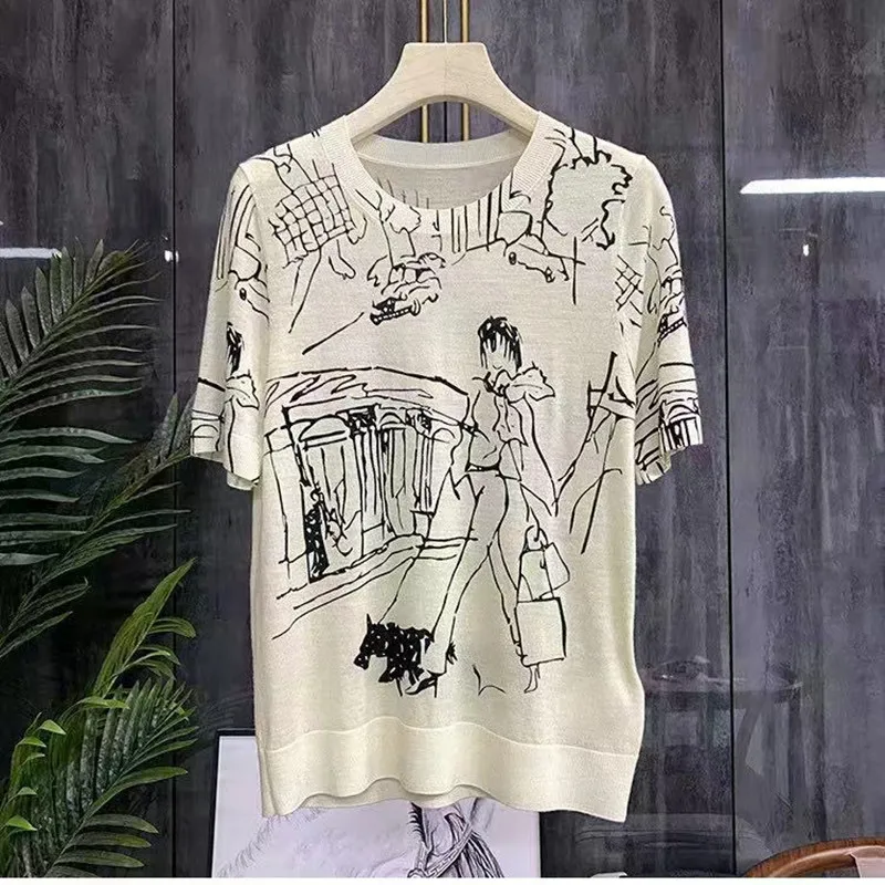 Женский пуловер с длинным рукавом four seasons - Фотография_4