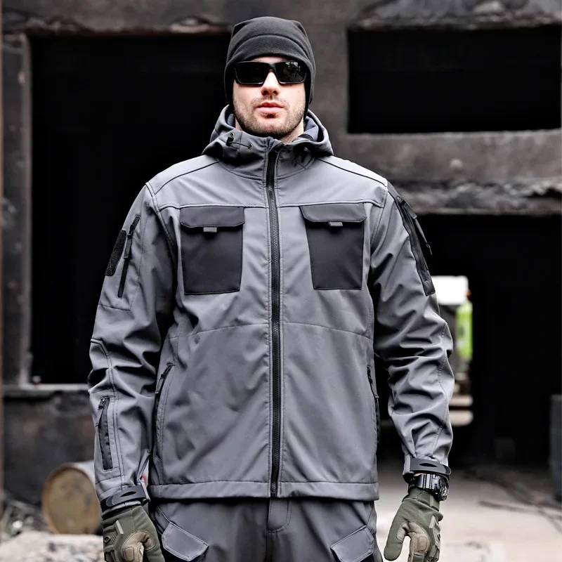 Military jackets men tactical soft