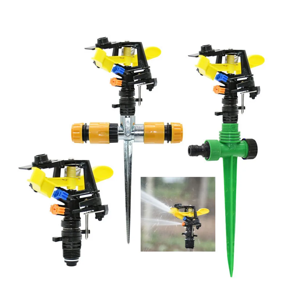 Вращающиеся на 360 градусов струйные разбрызгиватели с двойным выходом