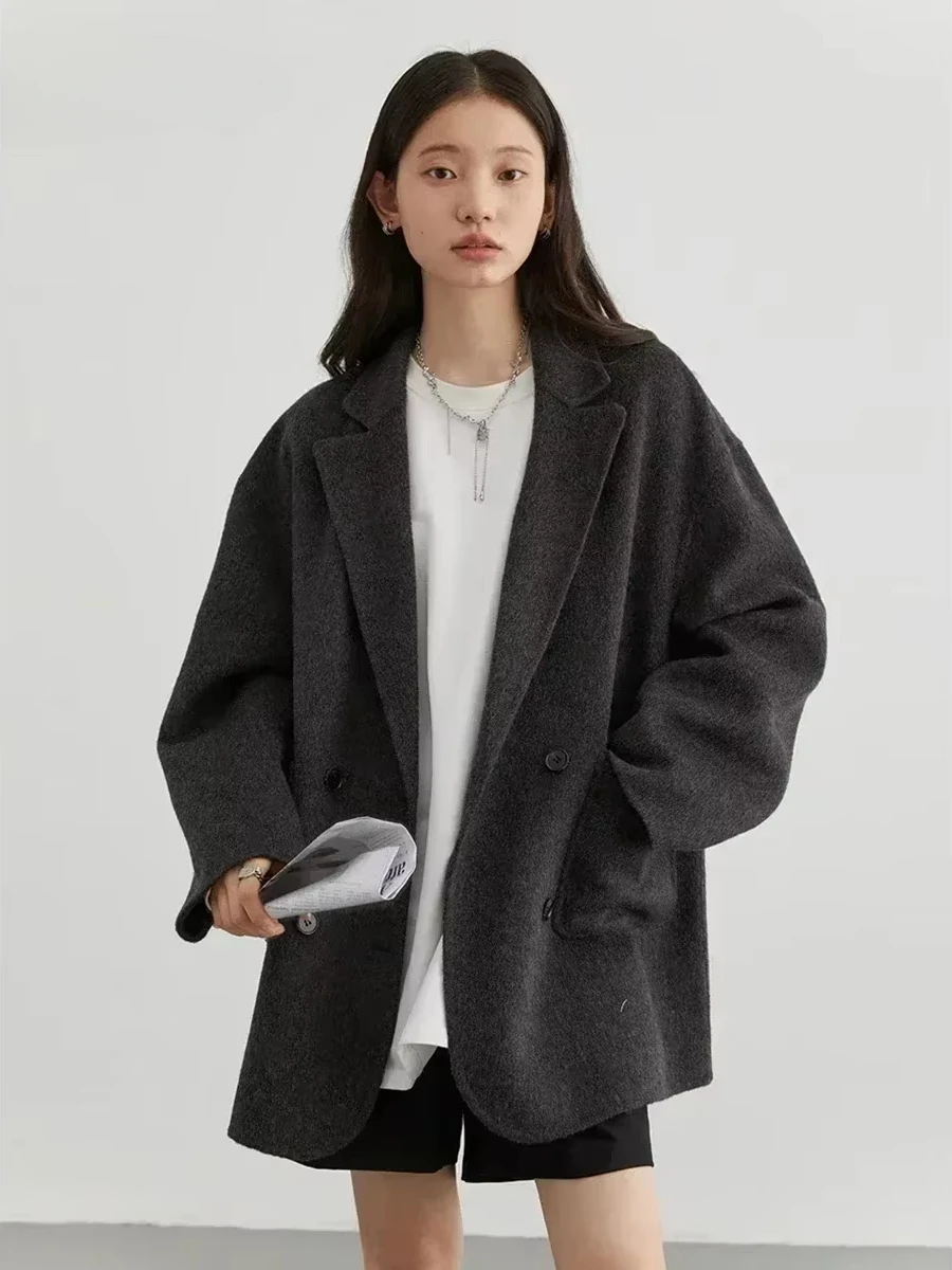 Chic ven женские шерстяные пальто - Фотография_2