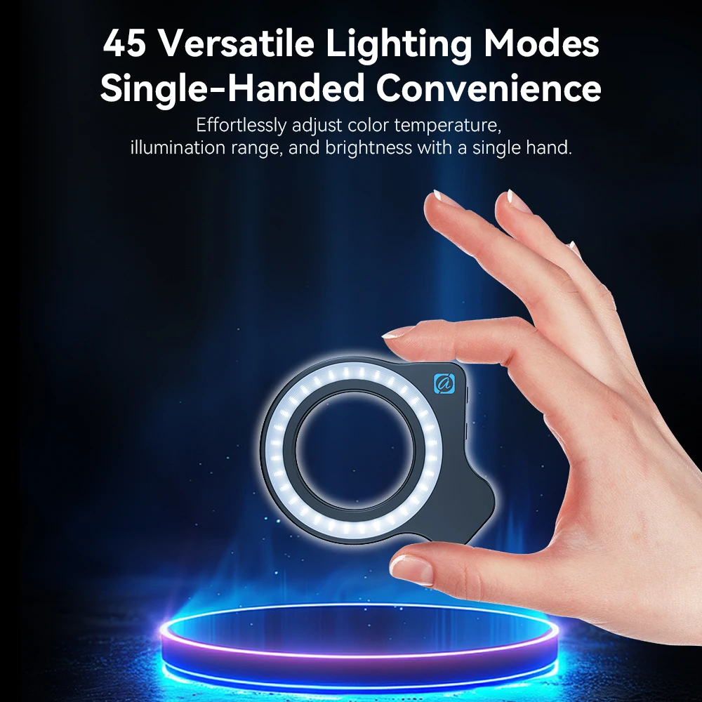 Apexel 37 мм 52 мм заполняющий светильник для макрообъектива с резьбой - Фотография_2