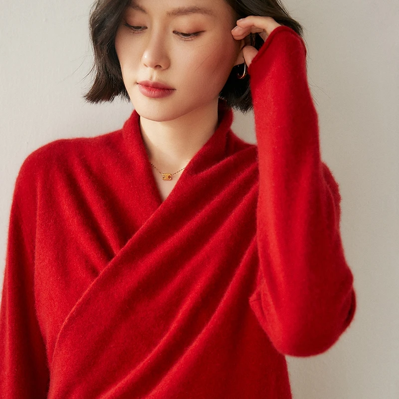 Женский трикотажный кашемировый - Фотография_2