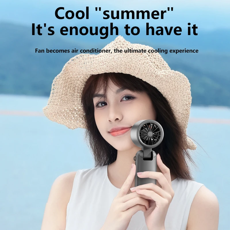 Ручной электрический вентилятор xiaomi для охлаждения - Фотография_6