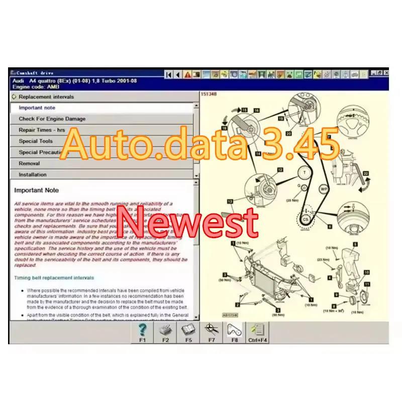 Года, последнее программное обеспечение для ремонта автомобилей auto