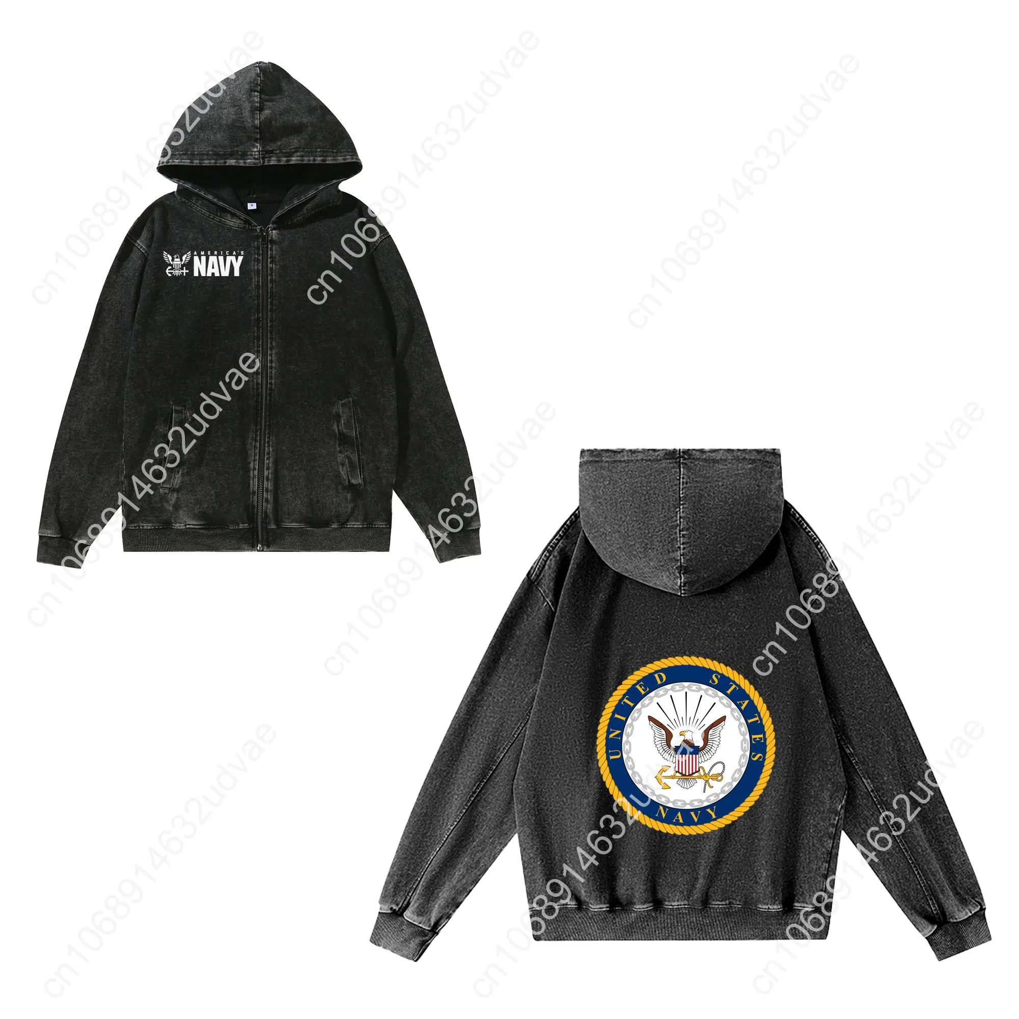 Темно-синие толстовки сша - Фотография_2