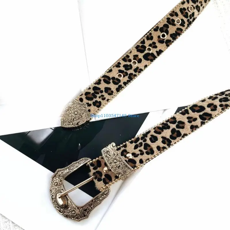 P88b ремень с леопардовым принтом - Фотография_4